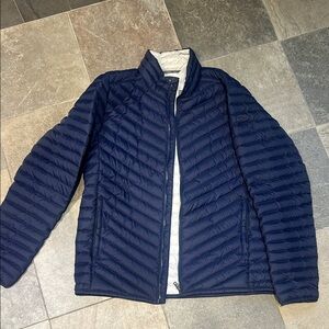 Men's Classic Navy Puffer Jacket